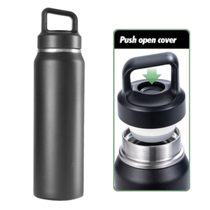 Cruach dhosmálta cliceáil Oscailte Monaróir Buidéal Thermos Oscailte