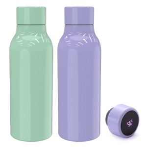 Taispeáint teochta buidéal teirmeas inslithe cruach dhosmálta