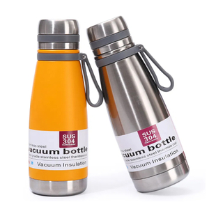 Buidéal Thermos cruach dhosmálta le láimhseáil iompair