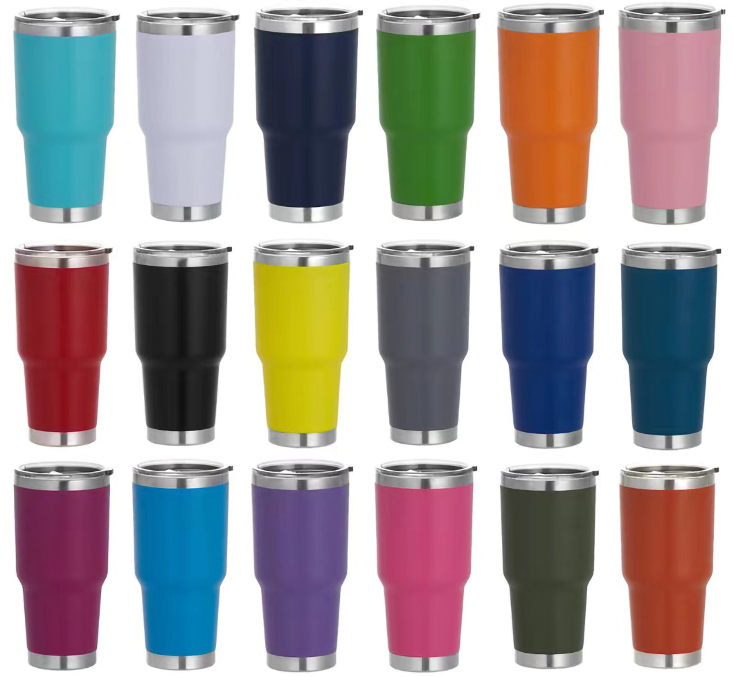 Mugs tumbler carr inslithe teirmeach clasaiceach le d&eacute;ant&uacute;s&oacute;ir cl&uacute;dach 