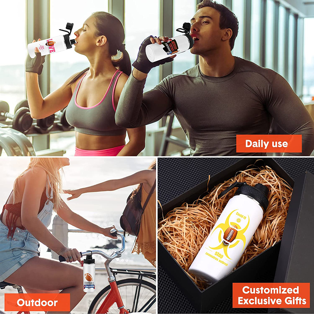 Bronntanas saincheaptha DIY sublimation buid&eacute;al uisce inslithe miotail 