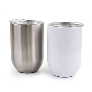 Inslithe cruach dhosmálta inslithe u soláthróir tumbler uibhe cruth u cruth 