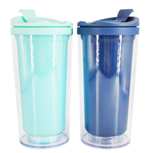 Tumbler Cárta Fógraíochta Ionsáigh Pearsantaithe Corn Plaisteacha